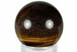 Polished Tiger's Eye Sphere - Top Quality #309014-1